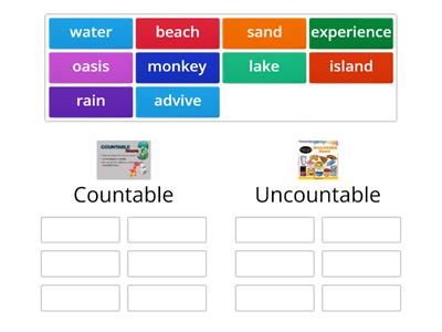 11 General - Unit 5 - Lessons 3 - 4 - Countable & Uncountable Nouns