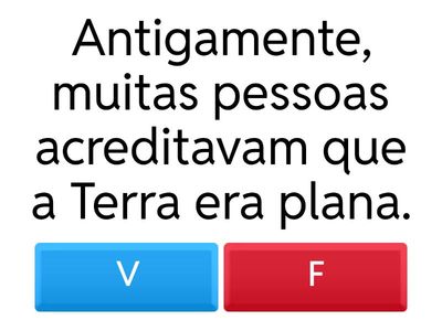 CIÊNCIAS - 6º ano - A FORMA DA TERRA