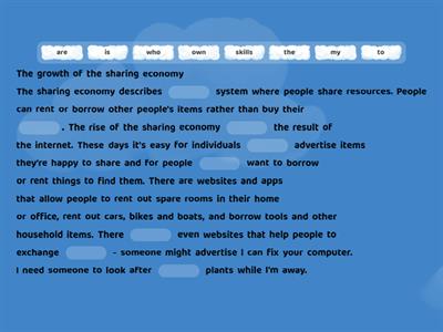 Gold Preliminary Unit 5 1st page