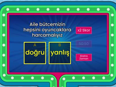GAMESHOW sosyal 4. sınıf