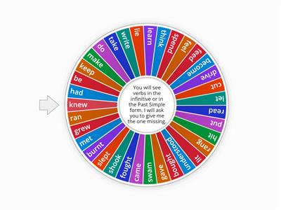 Simple Past - Irregular Verbs