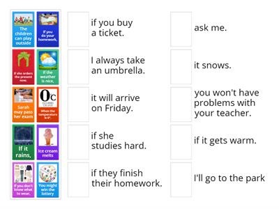 Zero and First Conditionals 