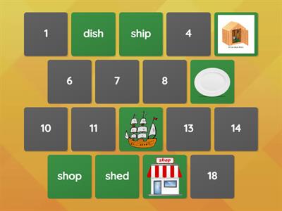 /sh/ digraph matching pairs