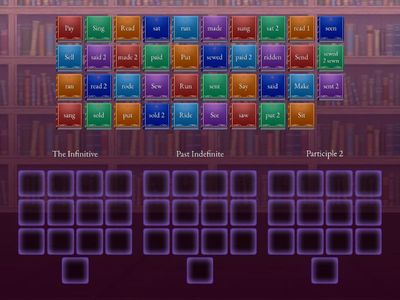 Irregular verbs set 4 (41-53)