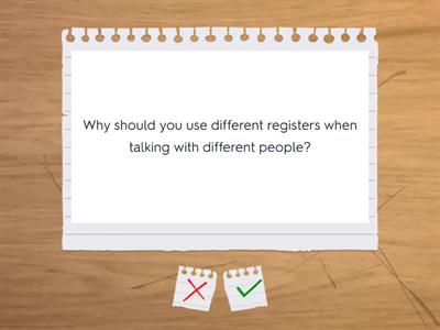 L2 Language Register recap