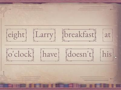 Sp4, present simple, negative sent short form