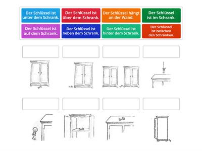 Wechselpräposition_Wo ist der Schlüssel 