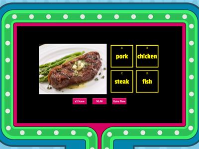 4B Ch.3 Vocabulary of food items