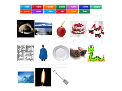 a-e split digraph words