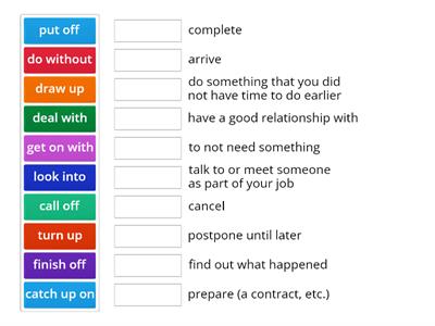 Business phrasal verbs 2 (Lingua House)