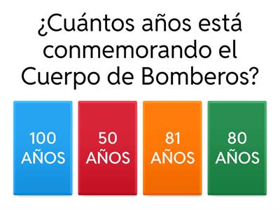 BOMBEROS QUITO 81 AÑOS 