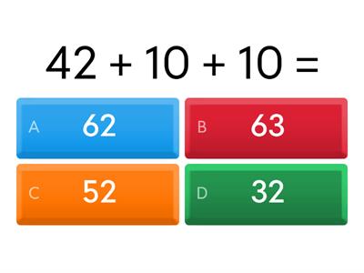 3 Addends (Double digit)