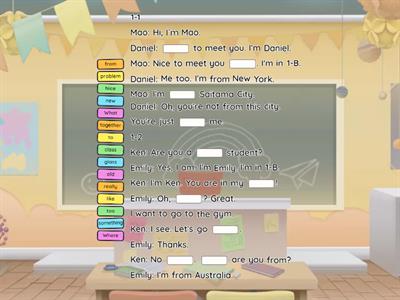 中１Program1-1 1-2