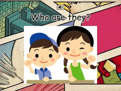 Who is he? Who is she? Who are they?