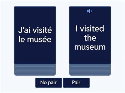 Pairs - My Last Holiday - 🇬🇧 + 🇫🇷
