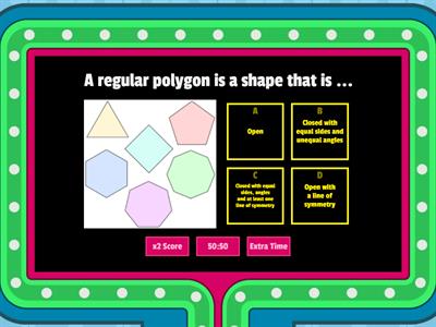 2D Shapes - YEAR 2