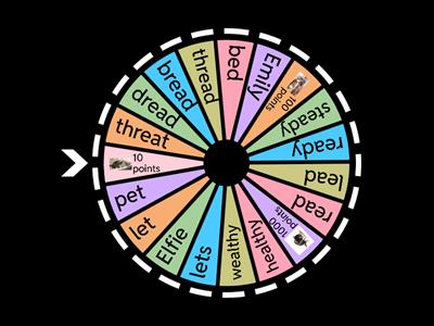 /e/ sound spellings <e> and <ea>  - kittens