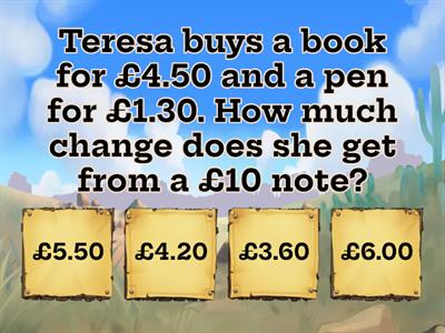 Functional Skills Maths Quiz: UK Money