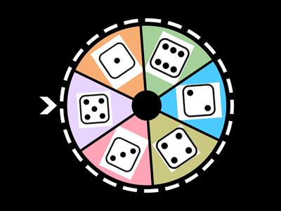 Dice spinner 1-5