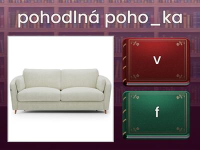 Párové souhlásky V x F