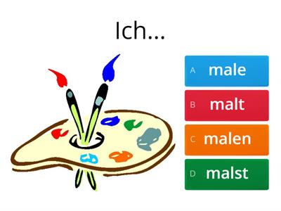 Konjugation Schwache Verben