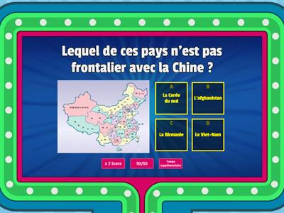 Culture générale : la Chine et le chinois
