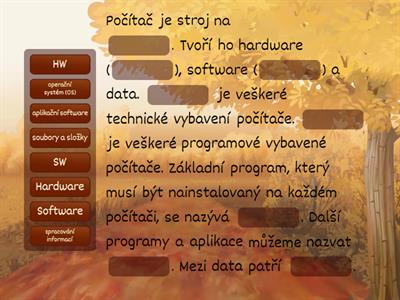 HW, SW, data