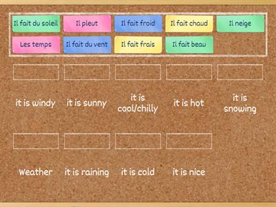 S3 Exam 22-23 - WEATHER