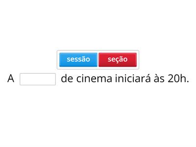 Complete com a palavra correta