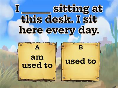 Used to Vs Be Used to (2)