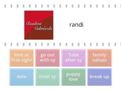 Relationship - angol 11 szavak