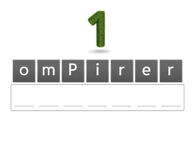 Los Numeros  Ordinales