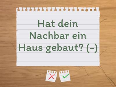 Linie 1 A1 L.9 Perfekt mit regelmäßigen Verben