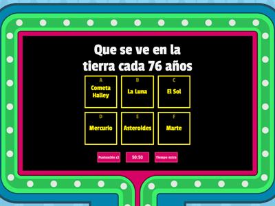 Curiosidades del universo