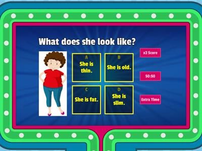 What does he/she look like?