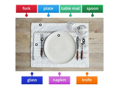 let's set up the table!
