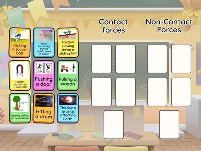 Contact Forces vs. Non-Contact Forces