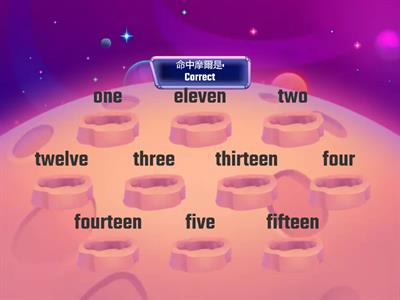 找小於等於10的數字