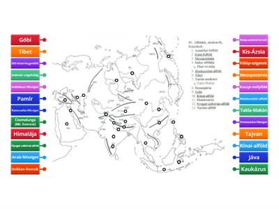 Ázsia tájai/1 (közép érettségi követelmény)