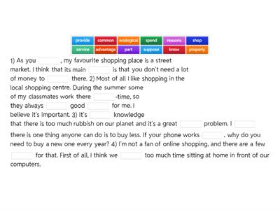 ОГЭ, Письмо, Говорение, Unit 1-1