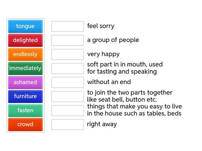 A Christmas Carol - vocabulary review