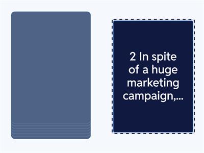 Clauses of contrast and purpose