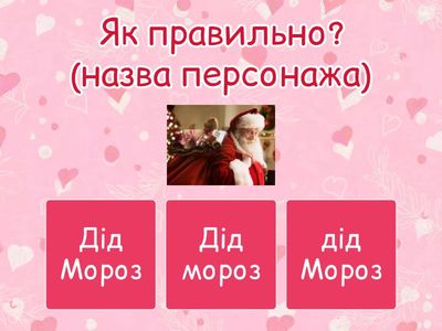 Велика літера 10 клас