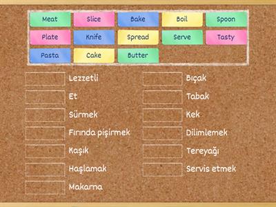 8. Sinif ingilizce kelimeler 