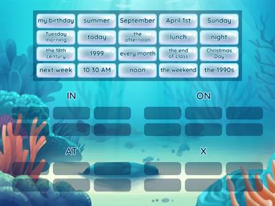 Prepositions of Time