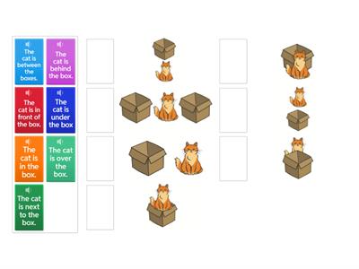 Positional Language for ESOL Pre Entry / Entry Level 1