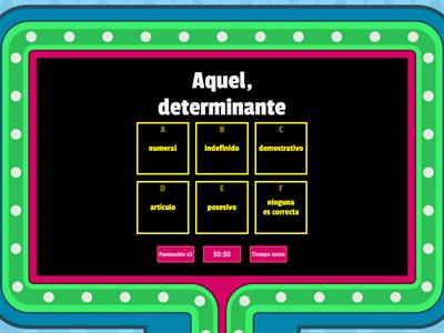 Los determinantes