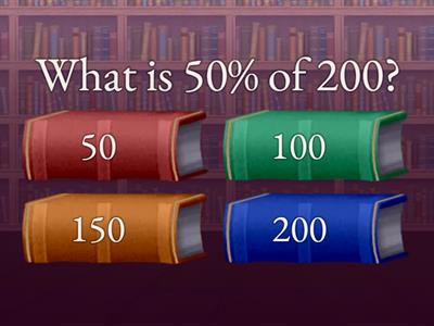 Comparing Quantities Quiz