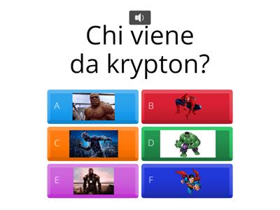 Quiz sui supereroi
