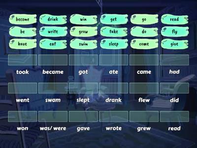 Irregular verbs